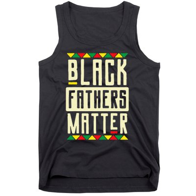 Black Fathers Matter Blm Pride African American Dad Tank Top