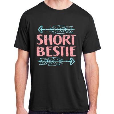 Best Friends Matching Tall Short Bestie Birthday BFF Besties Adult ChromaSoft Performance T-Shirt