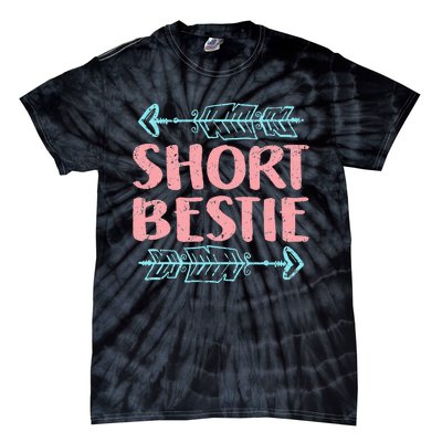 Best Friends Matching Tall Short Bestie Birthday BFF Besties Tie-Dye T-Shirt