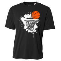 Basketball For Men Slam Dunk Teens Kids Player Cooling Performance Crew T-Shirt