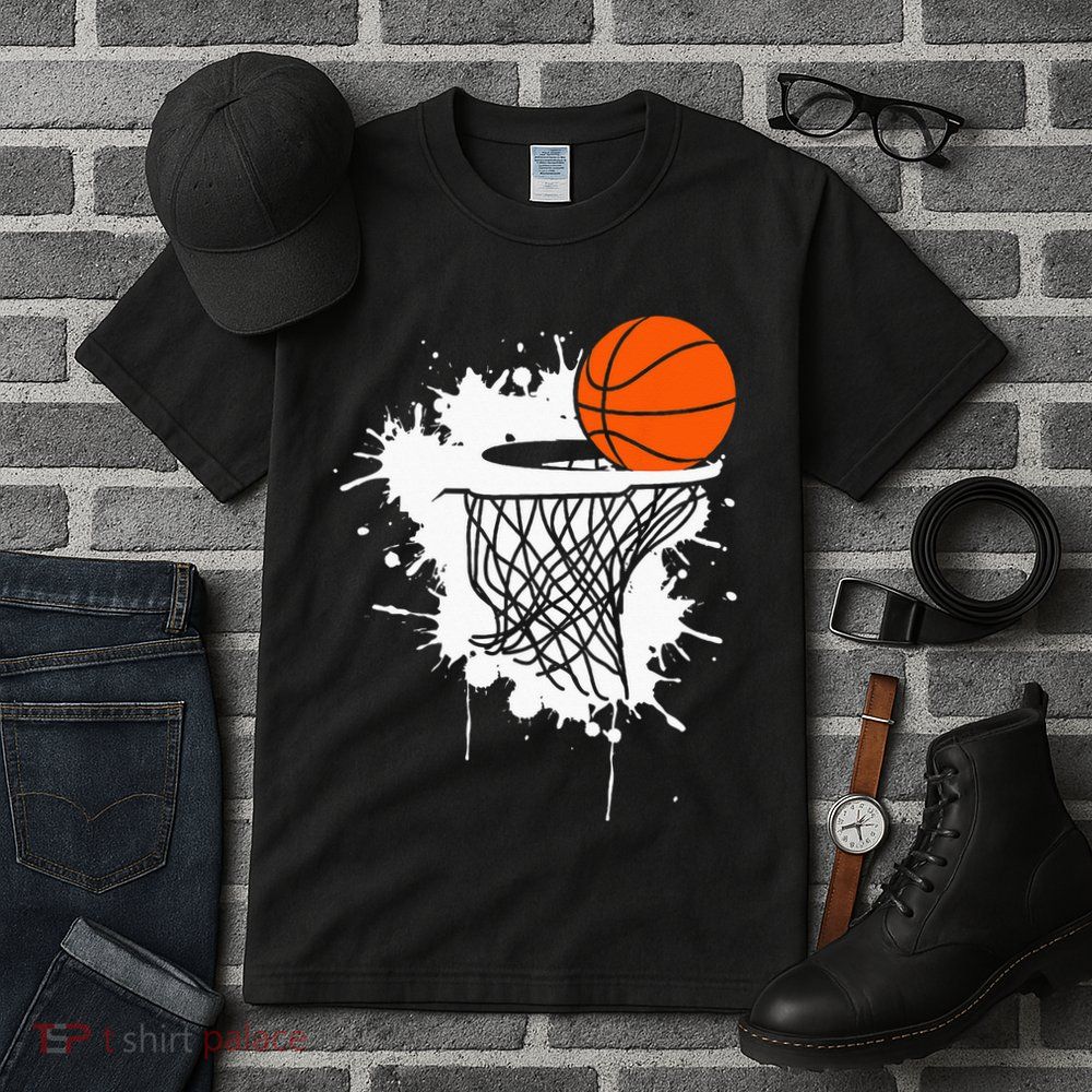 Basketball For Men Slam Dunk Teens Kids Player Tall T-Shirt
