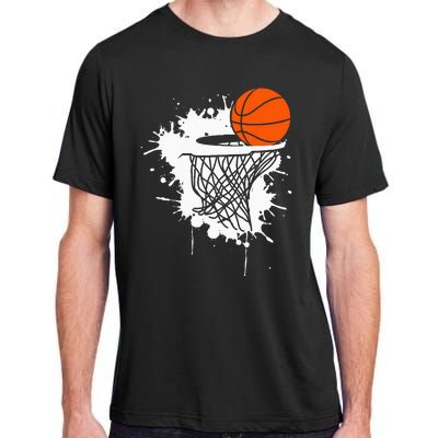 Basketball For Men Slam Dunk Teens Kids Player Adult ChromaSoft Performance T-Shirt