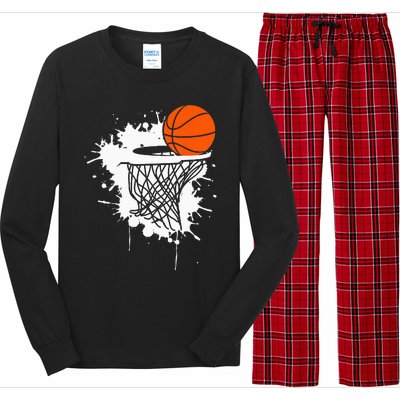 Basketball For Men Slam Dunk Teens Kids Player Long Sleeve Pajama Set