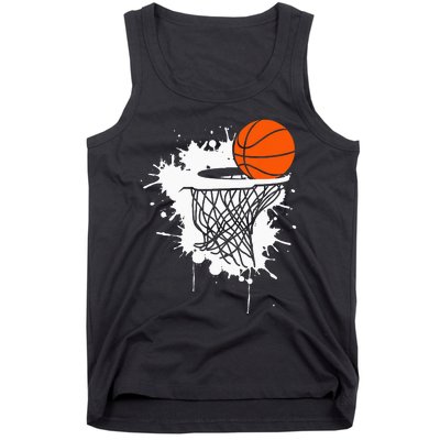 Basketball For Men Slam Dunk Teens Kids Player Tank Top