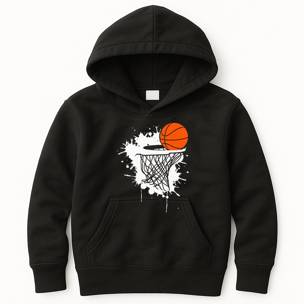 Basketball For Men Slam Dunk Teens Kids Player Kids Hoodie
