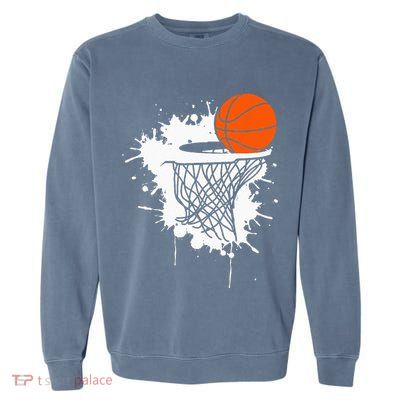 Basketball For Men Slam Dunk Teens Kids Player Garment-Dyed Sweatshirt