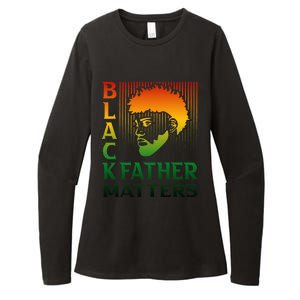 Black Fathers Matter Juneteenth Pride American African Dad Womens CVC Long Sleeve Shirt