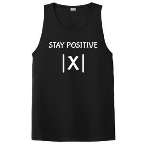 Best Funny Math Teacher Joke Women Fun Stay Positive PosiCharge Competitor Tank