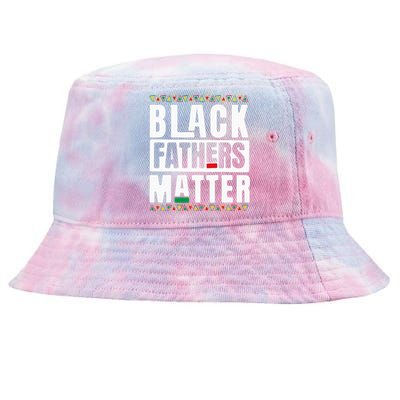 Black Fathers Matter Black History & African Roots Afro Tie-Dyed Bucket Hat