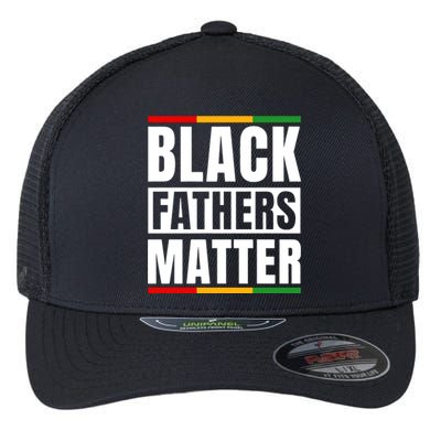 Black Fathers Matter Black King Dad Happy Fathers Day Melanin Dad Flexfit Unipanel Trucker Cap