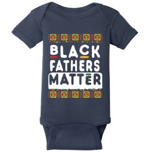 Black Fathers Matter Pride African American History Month Baby Bodysuit