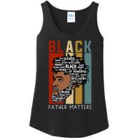 BLACK FATHER MATTERS Ladies Essential Tank