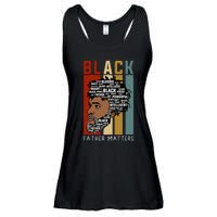 BLACK FATHER MATTERS Ladies Essential Flowy Tank