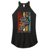 BLACK FATHER MATTERS Women's Perfect Tri Rocker Tank