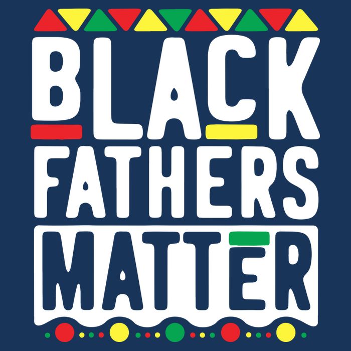 Black Fathers Matter Black Pride Month 7 Panel Mesh Trucker Snapback Hat