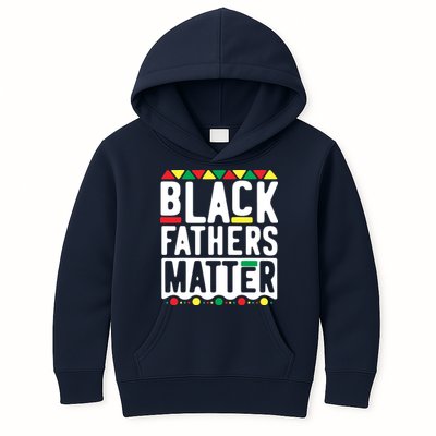 Black Fathers Matter Black Pride Month Kids Hoodie