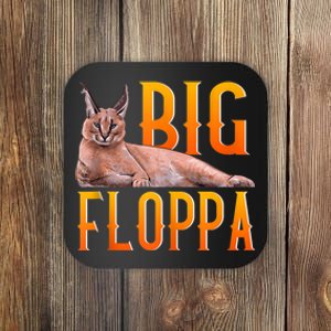 Big Floppa Meme Cute Caracal Cat Ank Op Coaster