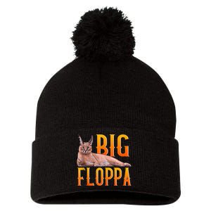 Big Floppa Meme Cute Caracal Cat Ank Op Pom Pom 12in Knit Beanie