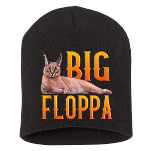 Big Floppa Meme Cute Caracal Cat Ank Op Short Acrylic Beanie