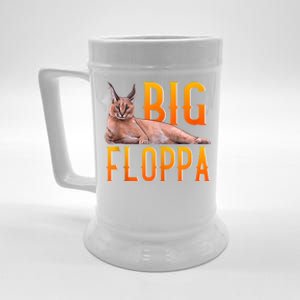 Big Floppa Meme Cute Caracal Cat Ank Op Beer Stein