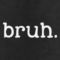 Bruh Funny Meme Saying Brother Greeting Gifts 7 Panel Mesh Trucker Snapback Hat