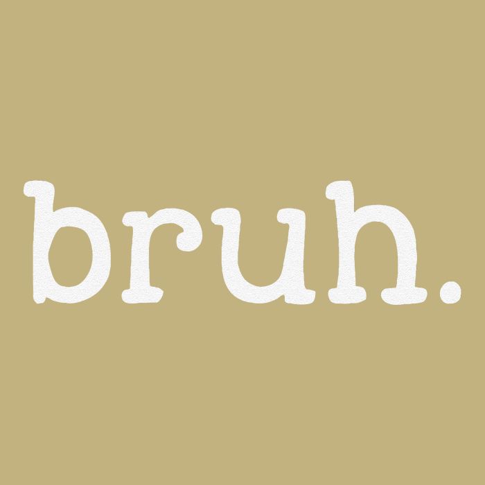 Bruh Funny Meme Saying Brother Greeting Gifts Button