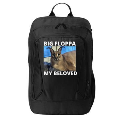 Big Floppa My Beloved Caracal Cat Meme City Backpack