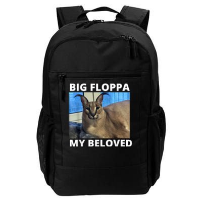 Big Floppa My Beloved Caracal Cat Meme Daily Commute Backpack