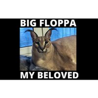 Big Floppa My Beloved Caracal Cat Meme Bumper Sticker