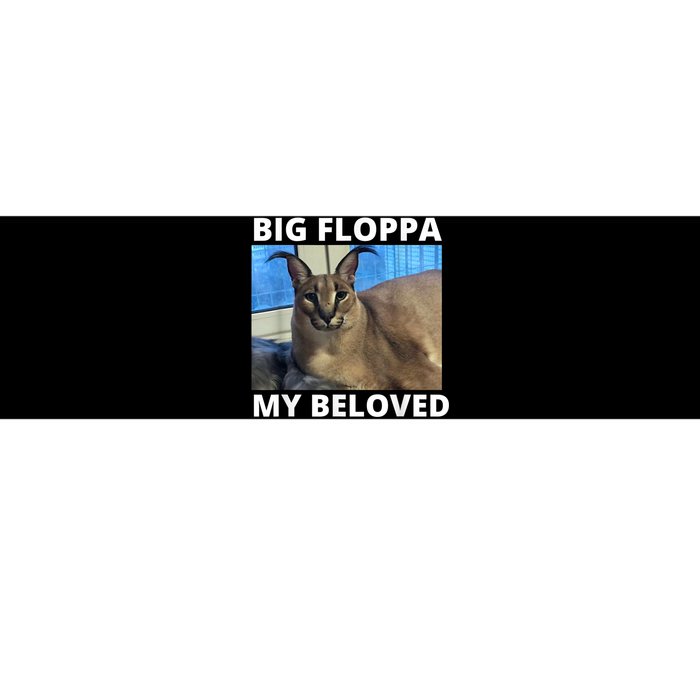 Big Floppa My Beloved Caracal Cat Meme Bumper Sticker