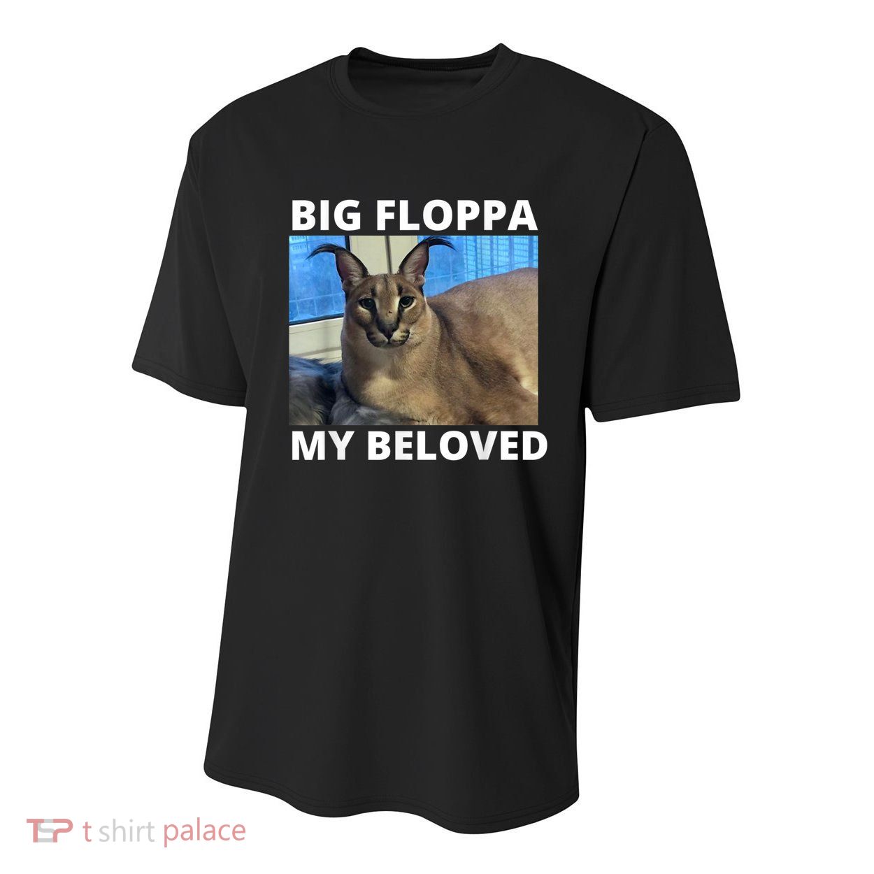 Big Floppa My Beloved Caracal Cat Meme Youth Performance Sprint T-Shirt