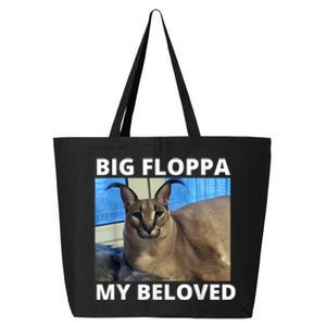 Big Floppa My Beloved Caracal Cat Meme 25L Jumbo Tote