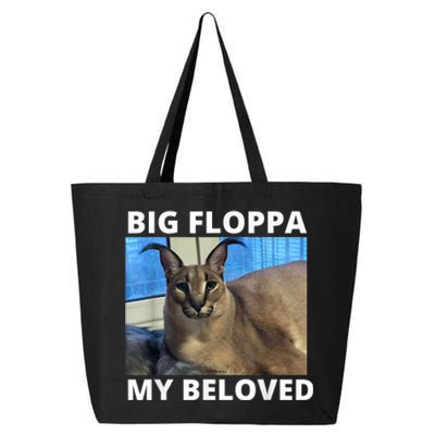 Big Floppa My Beloved Caracal Cat Meme 25L Jumbo Tote