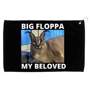 Big Floppa My Beloved Caracal Cat Meme Grommeted Golf Towel