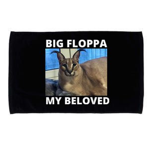 Big Floppa My Beloved Caracal Cat Meme Microfiber Hand Towel