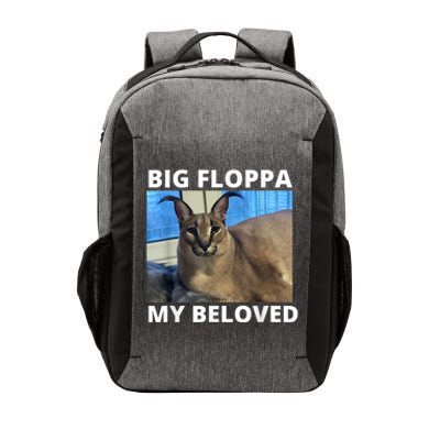 Big Floppa My Beloved Caracal Cat Meme Vector Backpack