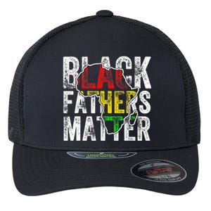 Black Fathers Matter Black Pride Month Fathers Day Flexfit Unipanel Trucker Cap