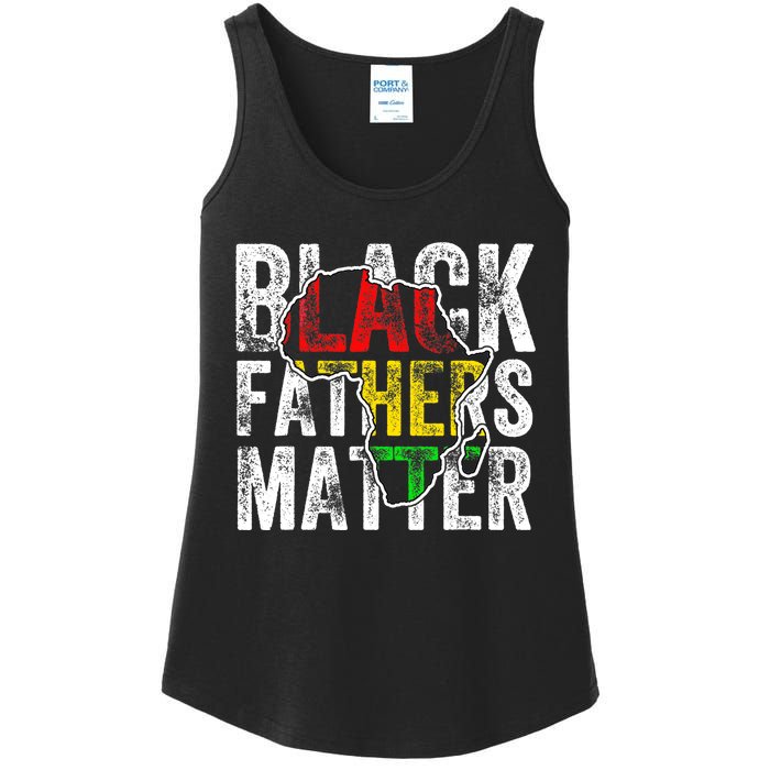 Black Fathers Matter Black Pride Month Fathers Day Ladies Essential Tank