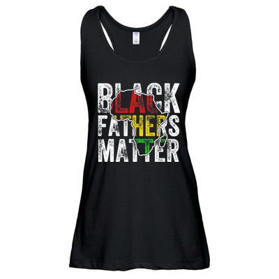 Black Fathers Matter Black Pride Month Fathers Day Ladies Essential Flowy Tank