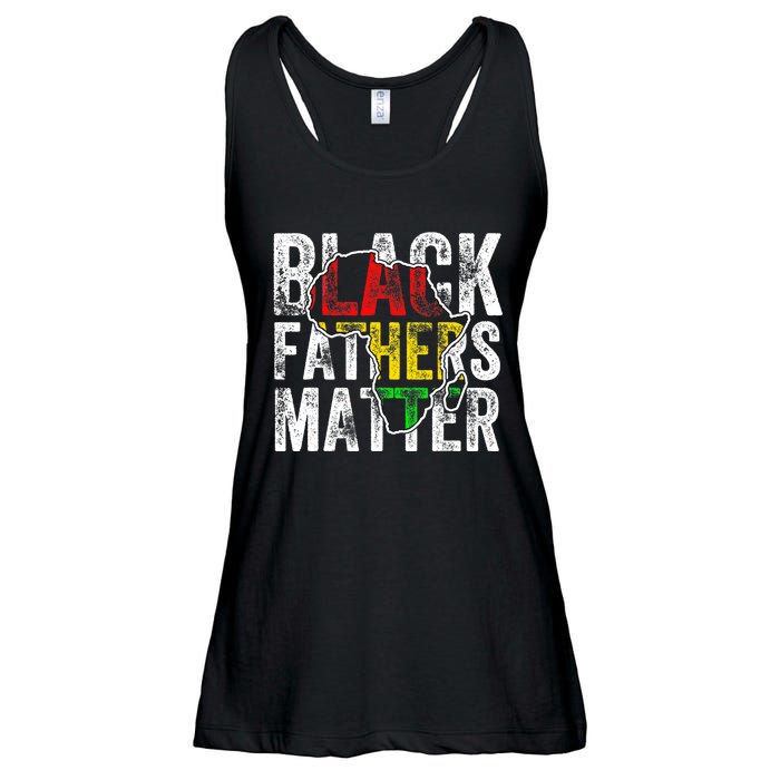 Black Fathers Matter Black Pride Month Fathers Day Ladies Essential Flowy Tank