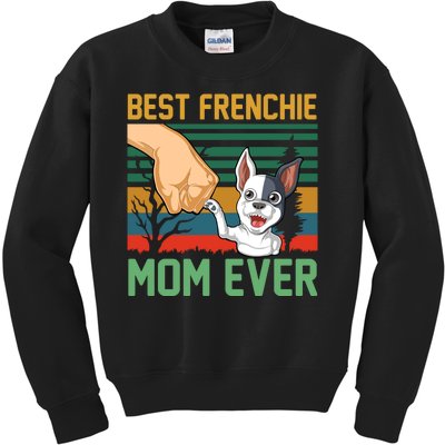 Best Frenchie Mom Ever Kids Sweatshirt