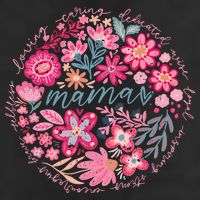 Boho Floral Mama She Is Mom Mothers Day Beanie