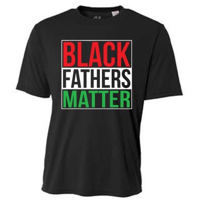 Black Fathers Matter Family Civil Rights Dad Cooling Performance Crew T-Shirt