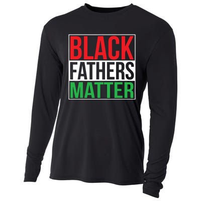 Black Fathers Matter Family Civil Rights Dad Cooling Performance Long Sleeve Crew