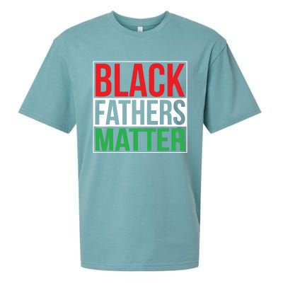 Black Fathers Matter Family Civil Rights Dad Sueded Cloud Jersey T-Shirt