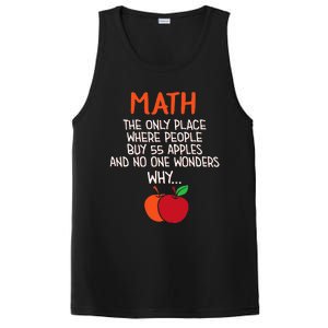 Best Funny Math Teacher Joke Humor Science Fun Math Pun PosiCharge Competitor Tank