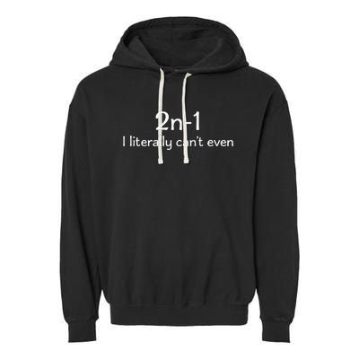 Best Funny Math Teacher Joke Humor Science Fun Math Pun Garment-Dyed Fleece Hoodie