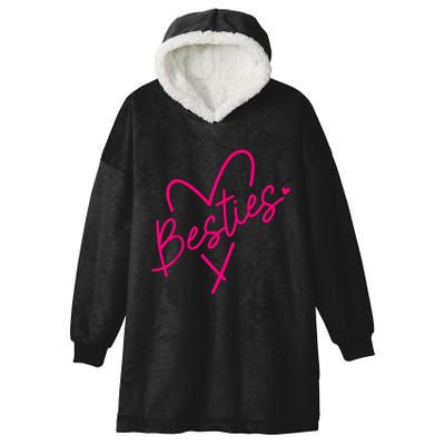 Best Friend Matching Bestie Bff Sister Cousin Hooded Wearable Blanket