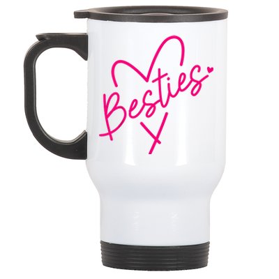 Best Friend Matching Bestie Bff Sister Cousin Stainless Steel Travel Mug