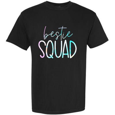 Best Friend Matching Squad Tie Dye Bestie Bff Garment-Dyed Heavyweight T-Shirt